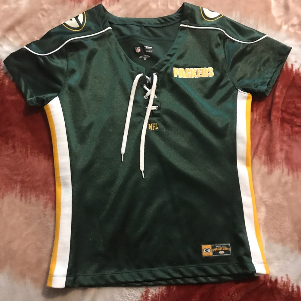 Women’s laced front Green Bay Packers NFL Jersey